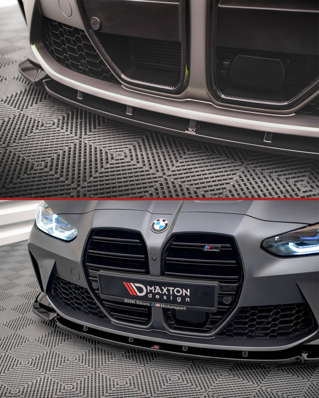 Maxton Design - Carbon Fiber Front Grill BMW Series 1 M-Pack