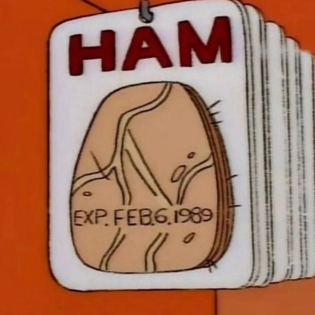 _quack____'s tweet photo. Happy Kwik-E-Mart expired ham day to those who celebrate
#cheapmeat https://t.co/2q419y2FPY