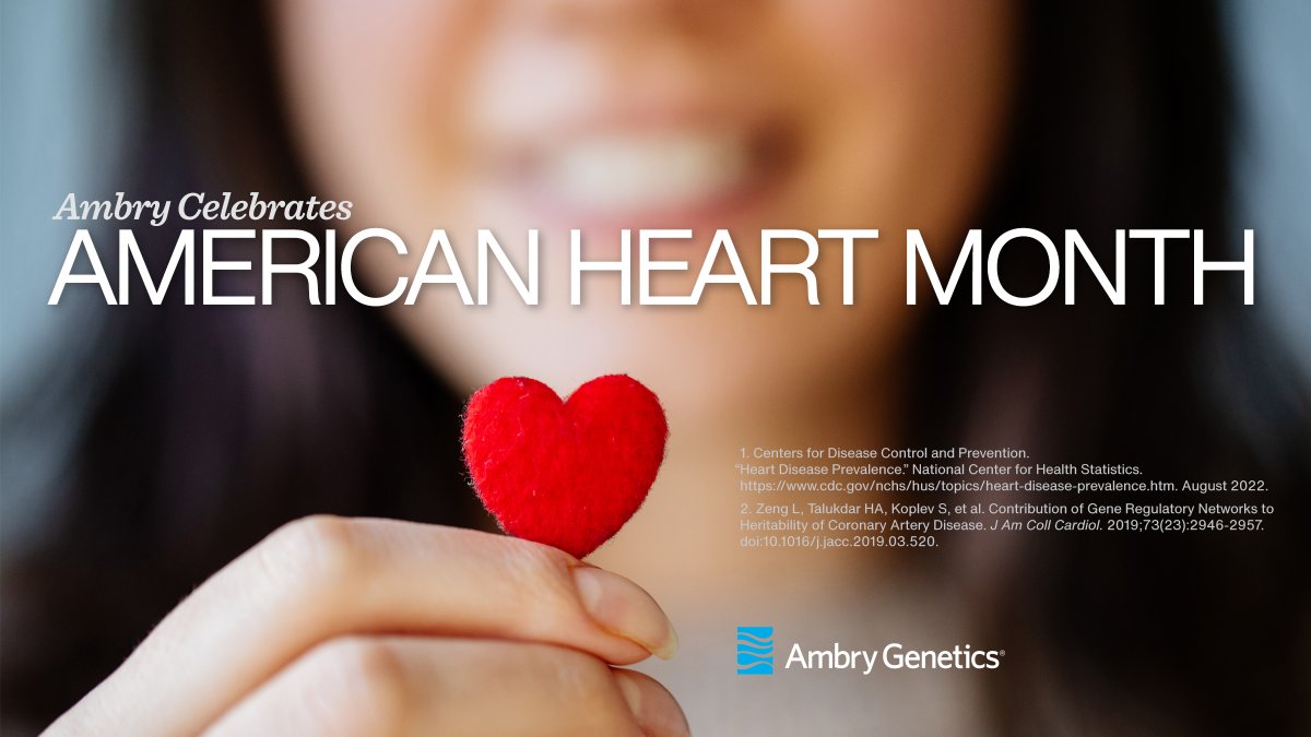 Ambry on Twitter "February is American Heart Month
