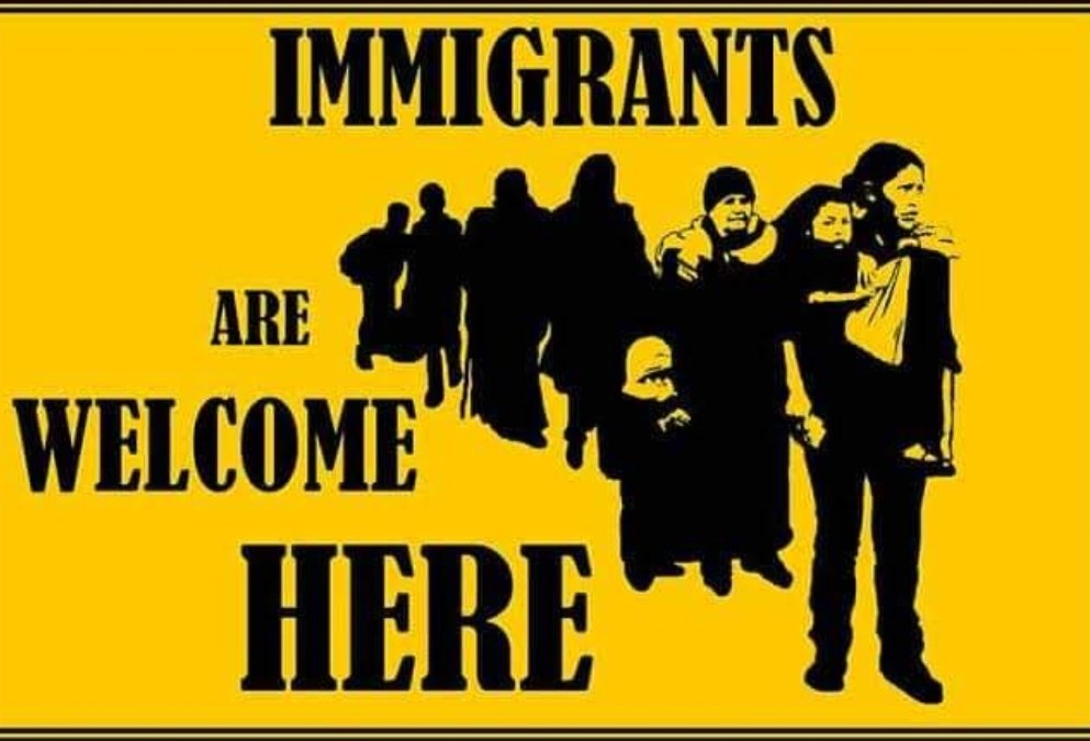 YES #RefugeesWelcomeHere #AsylumSeekersWelcome #ImmigrantsWelcome 
And #AsylumIsAHumanRight 
DIFFERENT PEOPLE OF ALL RACES & COLOURS MAKE A BETTER PLACE! TOGETHER WE ARE STRONGER!
THE BEST THING WE COULD DO IN THE UK IS DEPORT THE #RascistScum & #RightWingFascists LIKE #Farage