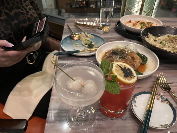 New Year dinner with my beloved Sistaaaa 💜🐇🧧🎍🌈☀️🙏🏼💰 https://t.co/VTMZgtEW1T<a href="/tag/gilf"class="tags"><span>#gilf</span></a>