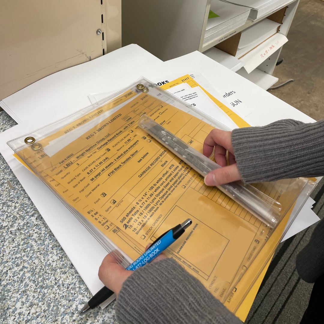 LogBooksUltd's tweet image. We are busy preparing Custom Log Books for Wright Maritime Group 

#logbooks #logbook #customlog #customlogbook #yachtinglogbook #yachtinglogbooks #yachting #superyachting #maritimelogbook #maritime #yachtcrew #superyachtcrew #customdie #stampingdie #logo