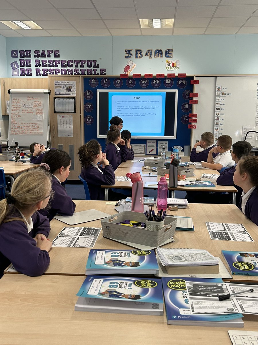 OJAB_Computing's tweet photo. This morning, our digital leaders led our Time To… session on Safer Internet day which is on Tuesday and discussed this years theme ‘Want to talk about it?’ They did such a great job! #SaferInternetDay2023 https://t.co/1Gd5mAAPNf