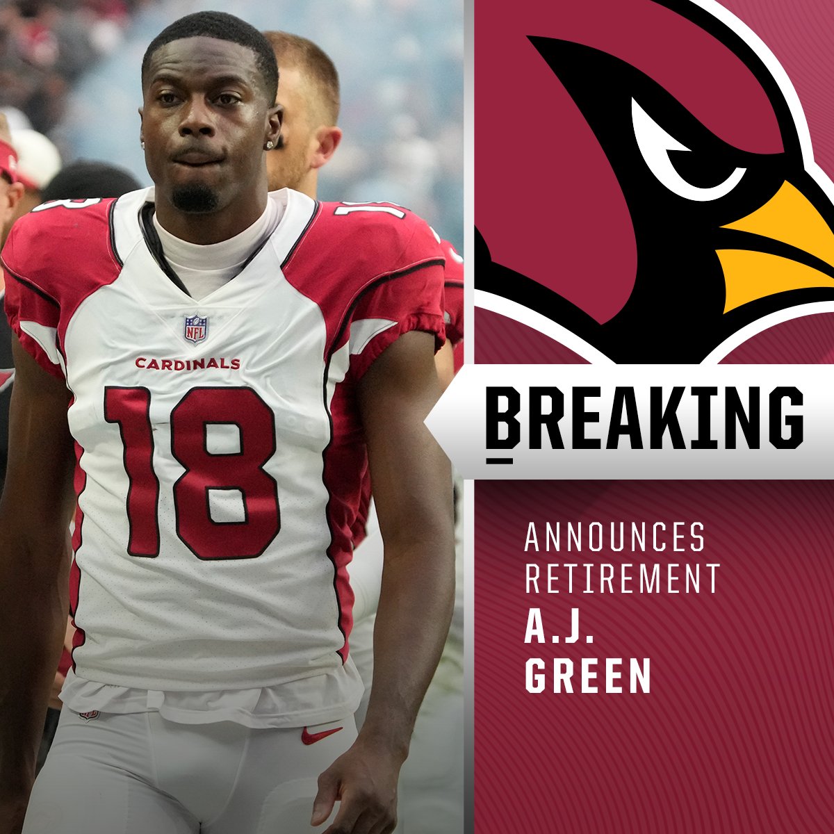 I S S V on Twitter "RT NFL 7x Pro Bowl WR A.J. Green announces his