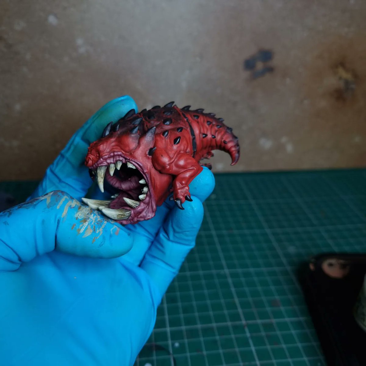 kiesminis's tweet photo. More work on Fangy!
#warhammer #WarhammerCommunity #PaintingWarhammer https://t.co/uFxcvw3FUN