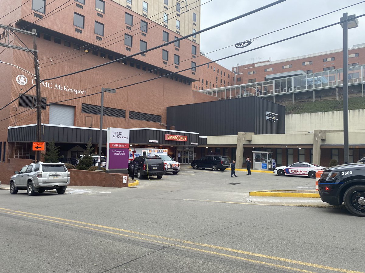 MEGHAN SCHILLER on Twitter "BREAKING UPMC McKeesport is on lockdown