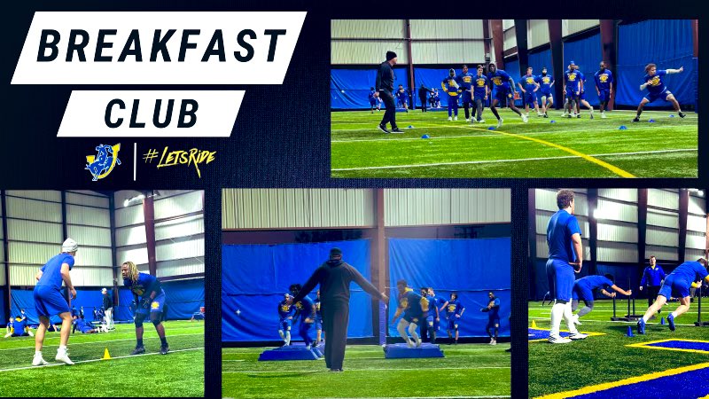 And so it begins…..#BreakfastClub #RiseAndGrind #IYKYK