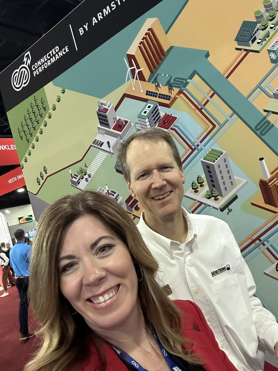 CharliKMatthews's tweet photo. Always a pleasure learning something new over at @ArmstrongFT! Thanks for the tour Steve! #ConnectedPerformance #2023AHRexpo https://t.co/6J0CY5hYDa