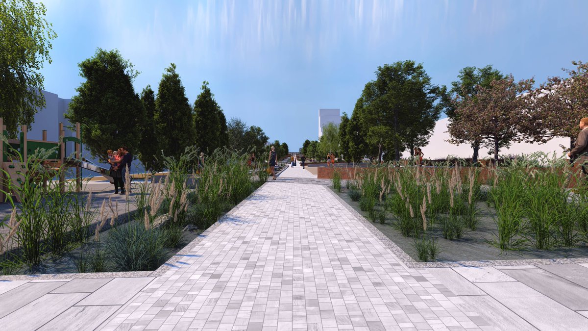 LondonSEWalks's tweet photo. Armada Way. It is essential to support this for a better retail area. The current cluttered landscape gives a poor impression.  Please visit the Guildhall - this week to make an informed decision. Plymouth. https://t.co/BR0wcvjd04