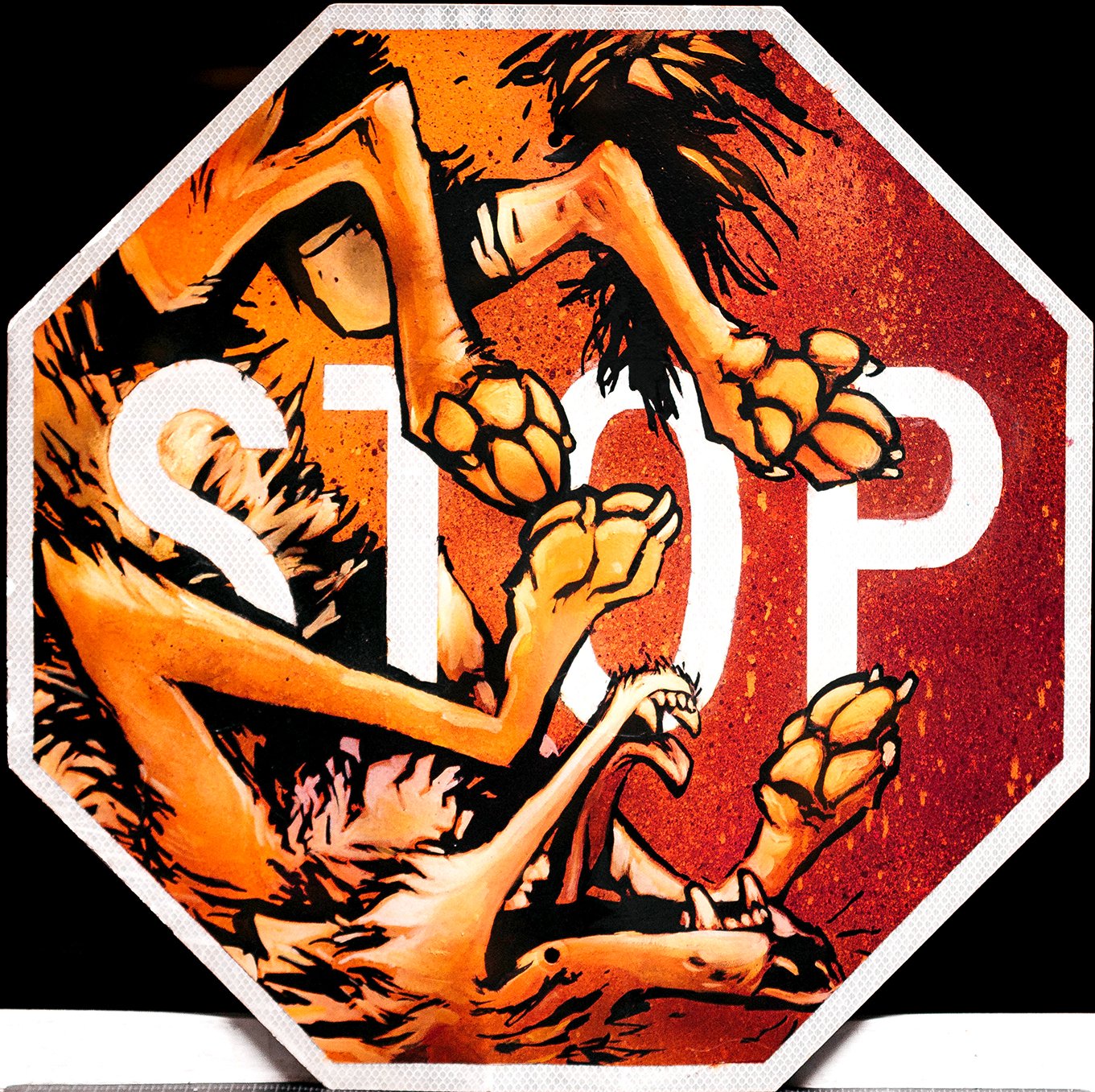 animal art crimes on Twitter "stop, drop and LOL 🛑 https//t.co