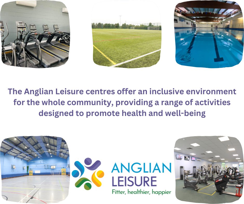 Whatever your fitness goals are this year, the Anglian Leisure centres are here to help. 
Check out your local centre - Bottisham, Joyce Frankland, Linton, Netherhall and Sawston. 

#fitterhealthierhappier #anglianleisure #physicalhealth #mentalwellbeing