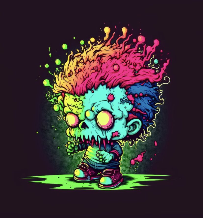 cyber_banksy's tweet image. 0.01 eth. s 1/1 Rare Cartooooooon Zombies…. #nft #nftart #nftcommunity 👉choose your zombie, become one of us. 🧟‍♀️🧟🧟‍♂️ Link: opensea.io/collection/zom…