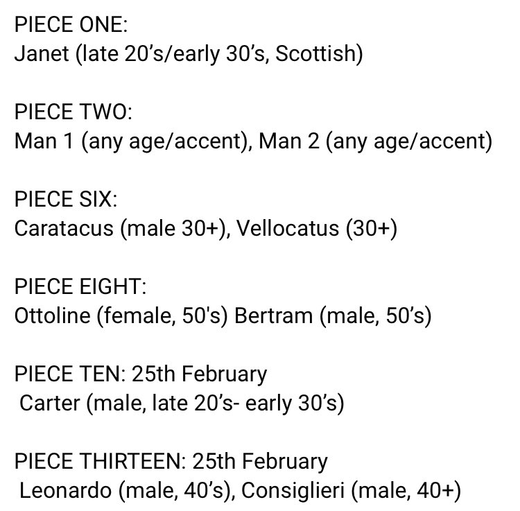GlassSplintersT's tweet photo. #Casting update! Looking to #cast a final few roles for our event at @ThePleasance on the 24th and 25th of Feb - male #actors and #Scottish #actors we need you! Please comment below or DM for more details ☺️ #retweet #theatre #castingcall #London https://t.co/pPghBHRM2v
