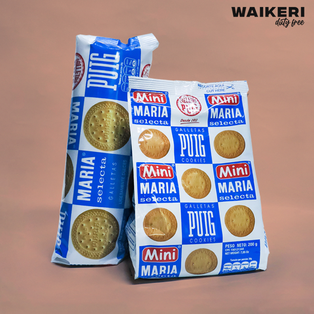 • ¿Quieres un #souvenir entrañable para regalar cuando viajes? No se diga más, debes llevar las galletas #PUIG 💖 
 Encuentra todas sus presentaciones en nuestra sección de #Confiteria y prepara todos tus obsequios cómodamente 😌 •