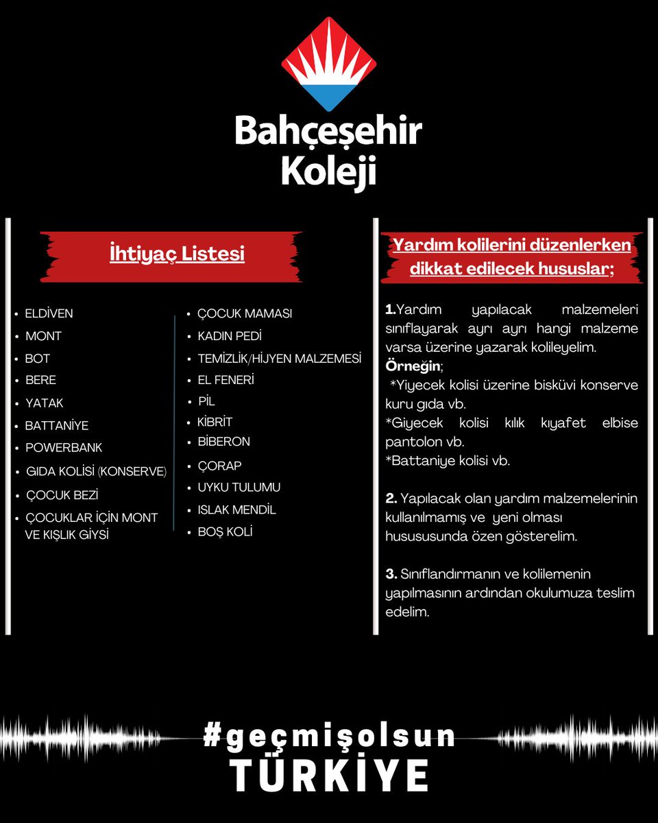 ‼️Önemli Duyuru:

#deprem
