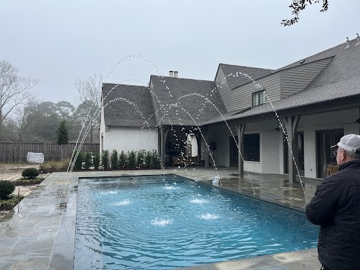 LucasFirminPool's tweet image. Deck jets before and after being aimed and gallons per minute (gpm) adjusted. Small tweaks make all the difference!#deckjets #waterfeature #fountain #pool #poolbuilder  #poolcontractor #pooldesign