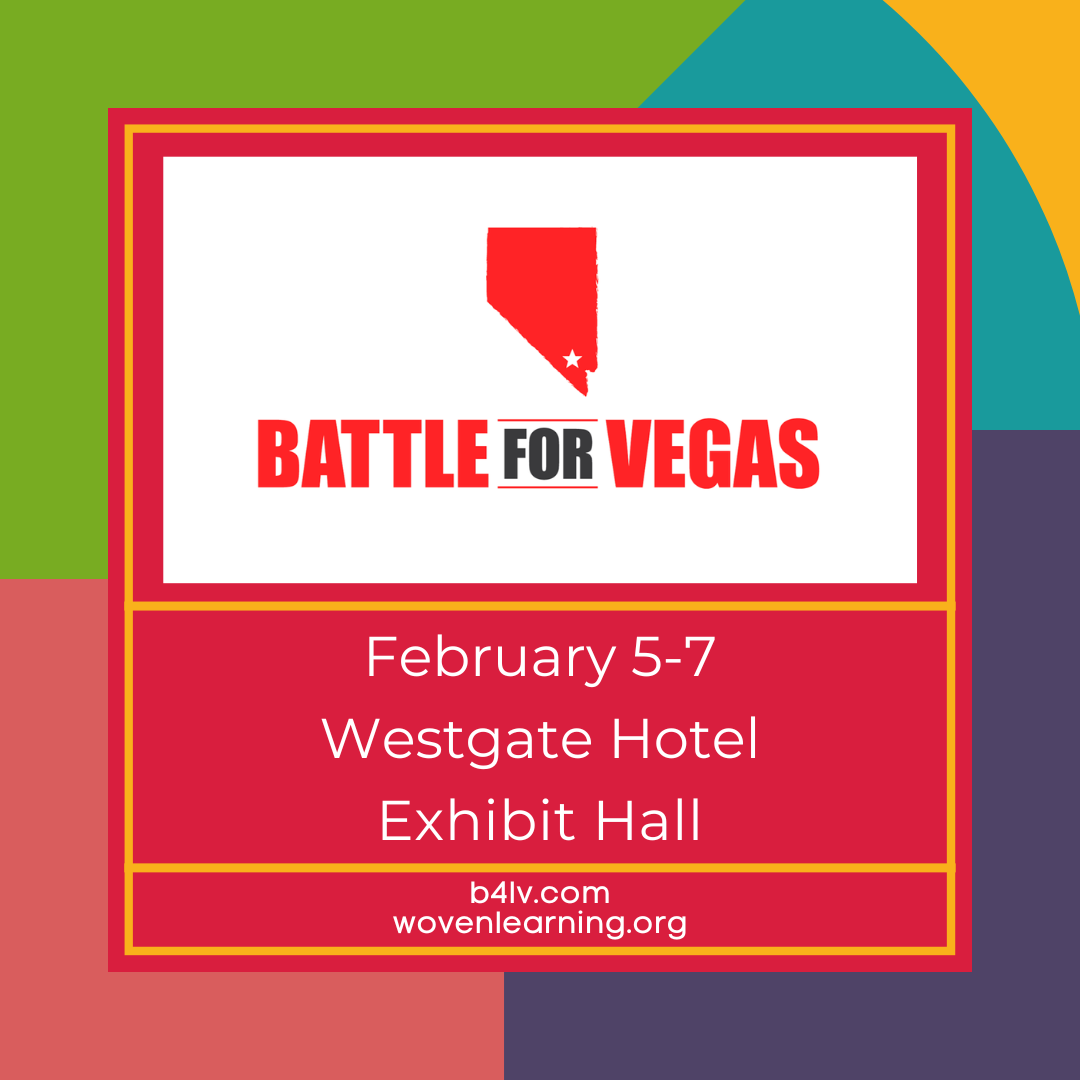 wovenlt's tweet photo. We are so excited to be at Battle for Vegas this week!
It is free to the public, so be sure to check out their website to get more information and stop by our booth while you are here.
#EverythingRobotics #b4lv #Battle4LasVegas https://t.co/96pVEerPiE