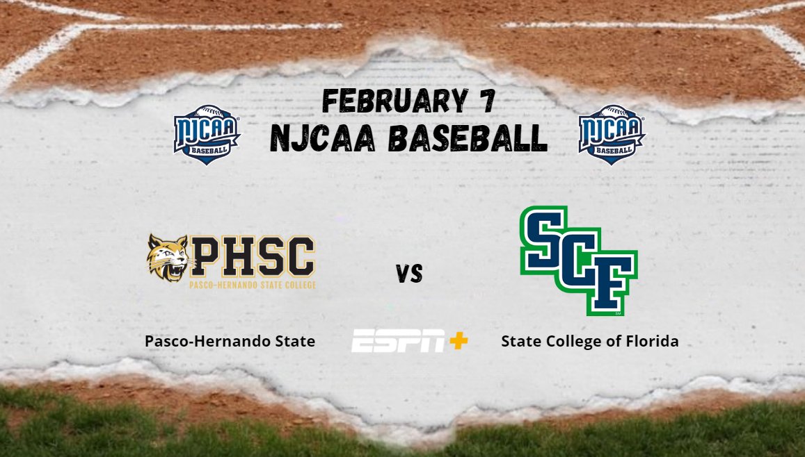 NJCAA Region 19 (@njcaaregion) on Twitter photo Pasco-Hernando State π State College of Florida
π Tuesday., Feb., 07nd
β°5:00 PM
πΊ bit.ly/njcaaorgnetwork
<a href="/SCFnow/">StateCollegeFlorida</a> <a href="/SCFBaseball/">SCF Baseball</a> <a href="/javimiranda013/">Javier Miranda</a> Pasco-Hernando State π State College of Florida
π Tuesday., Feb., 07nd
β°5:00 PM
πΊ bit.ly/njcaaorgnetwork
<a href="/SCFnow/">StateCollegeFlorida</a> <a href="/SCFBaseball/">SCF Baseball</a> <a href="/javimiranda013/">Javier Miranda</a>