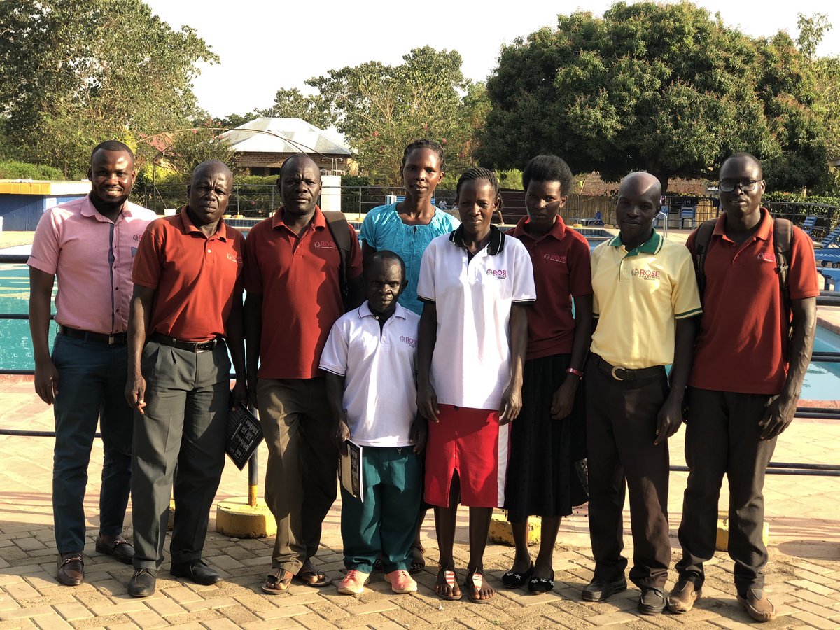 ClareGratian's tweet photo. Words cannot express how grateful I am for this amazing team’s willingness to volunteer. Your generosity means the world to the people we serve @RoseAcademies #pwds #empoweringwithknowledge #sustainablesolutions @rose_uganda @HaidarLuboobi @nsimbeug @dayton_music @OjUganda https://t.co/gSDE2yhfHg