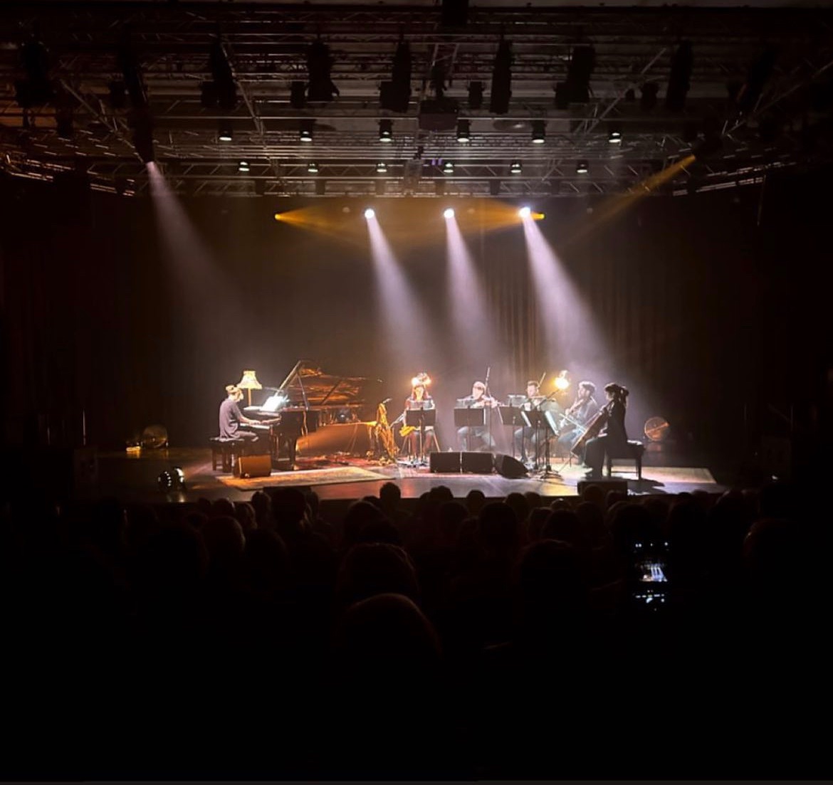 Isobel Waller-Bridge (@isobelwb) on Twitter photo Thank you so much for having me <a href="/southbankcentre/">Southbank Centre</a> #PurcellSessions. An unforgettable night for me 🌹 Thank you to <a href="/bengiunsal/">Bengi Unsal</a> 💎
I shared the stage with these wild and great musicians:
John Waugh
Max Baille
Will Harvey
Richard Jones
Klara Schumann Thank you so much for having me <a href="/southbankcentre/">Southbank Centre</a> #PurcellSessions. An unforgettable night for me 🌹 Thank you to <a href="/bengiunsal/">Bengi Unsal</a> 💎
I shared the stage with these wild and great musicians:
John Waugh
Max Baille
Will Harvey
Richard Jones
Klara Schumann