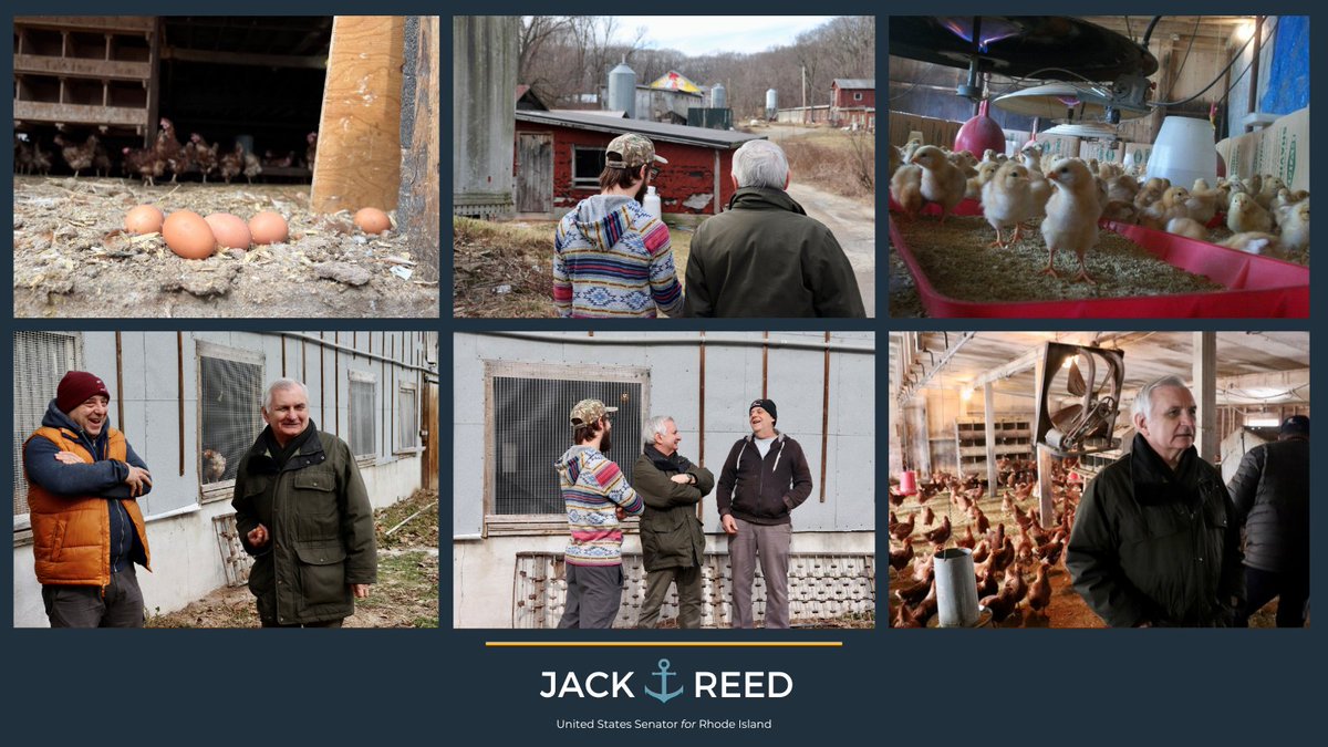 all100Senators on Twitter "RT SenJackReed Toured Baffoni’s Poultry