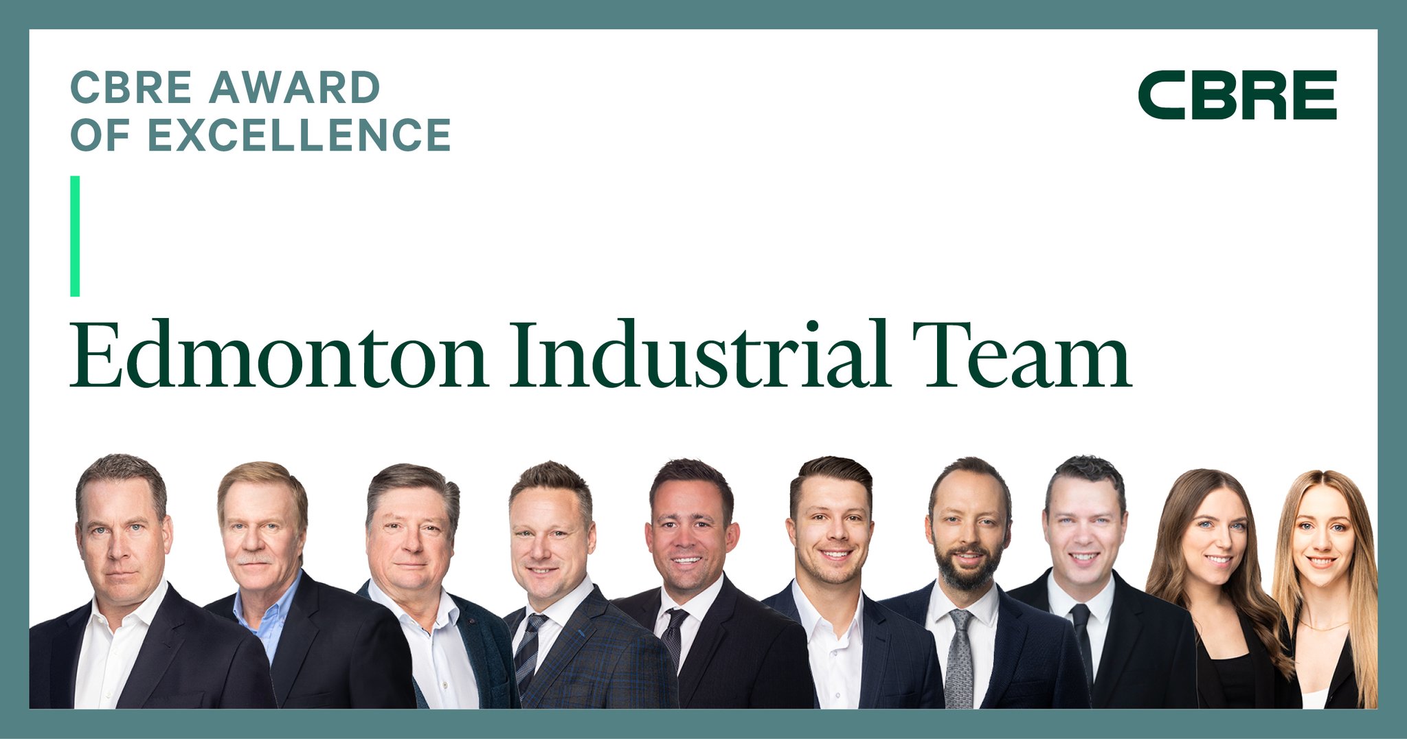 CBRE Canada on Twitter "Our 2022 Award of Excellence went to the