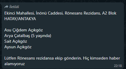 MDepremyard's tweet photo. #deprem #DEPREMOLDU #SONDAKIKA #hatay  #antakya #antakyadeprem #adıyaman #adiyamandeprem https://t.co/T8qSc6kOBf
