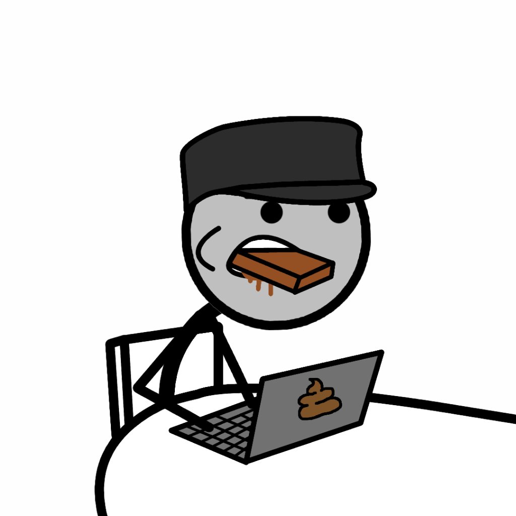 Nothing like eating shit while trading shit coins!

JK NEVER THAT! because this wont mint out.. right?
#NFTs #NFTCommunity #FreeMint