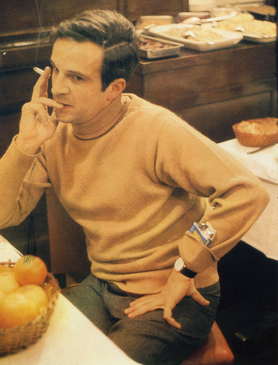 Happy birthday françois truffaut thank you for making smoking look so cool 