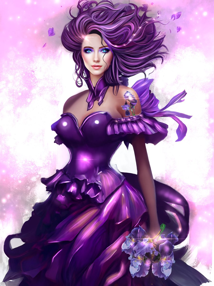 Good night Fam😴

🔥New drop <a href="/objktcom/">objkt</a> 
❤️Collection "Flower- girls" Graceful Iris
📍Price : 
5 editions for 2.3 $TEZ
5 editions for 2.9 $TEZ

Link👇

#s0meone_u_know #tezflava #NABU  #NFTAlla_artasty #tezos