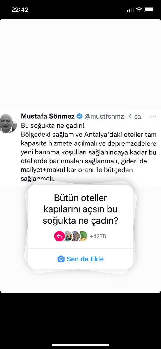 saadetakca's tweet photo. #bütünotellerkapılarınıaçsın https://t.co/dg9szfiTRp