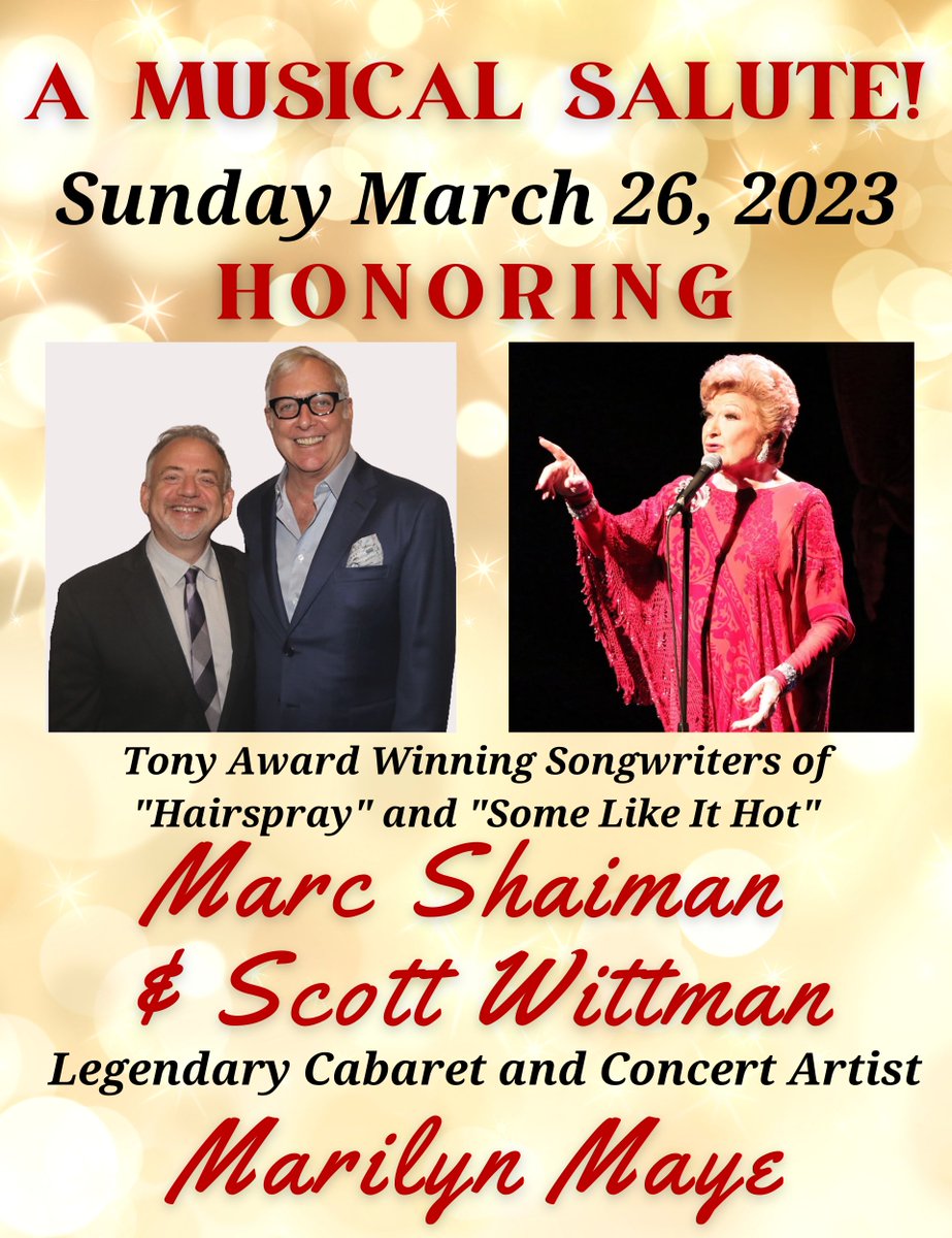 EncompassOpera's tweet image. The Encompass Musical Salute 2023 is HERE! 

The Encompass Board of Trustees, Sheldon Harnick, and Nancy Rhodes, invite you to celebrate the Masters of Music Theatre and Opera with an exciting night of performances!

Click the link in our bio for more information about the event!
