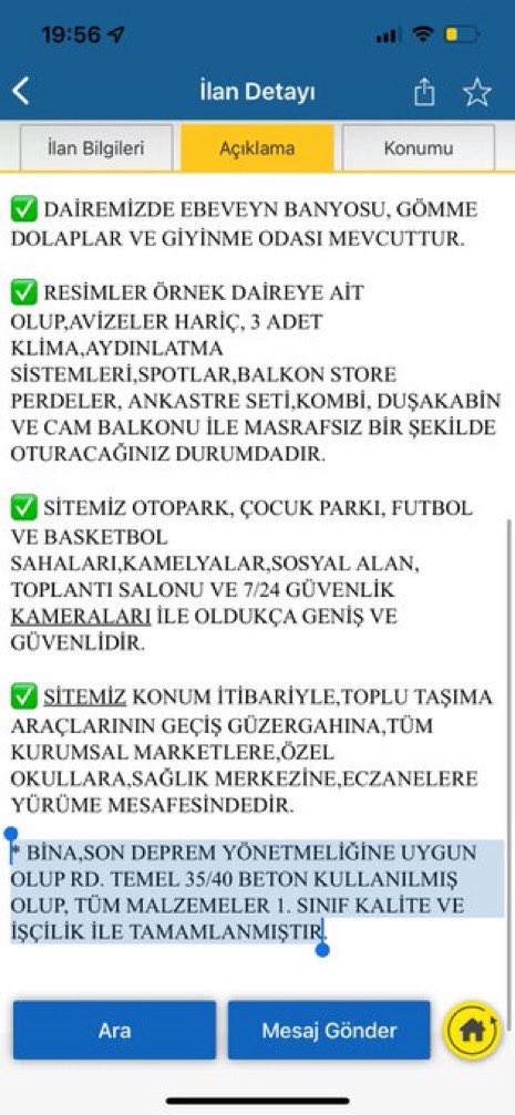 2.850.000 ₺ ye mezar satıyorlar.

Yıkılan bu bina 1 yıllık 

Projeyi yapan belli, 

Mimari, Mühendisi belli, 

Müteahhiti belli, 

Kalite kontrolü yapan belli,

Yapı denetcisi belli.

Bunlara öyle ceza vereceksin ki ibret olacak. 

Not; İlanı kaldırmışlar.