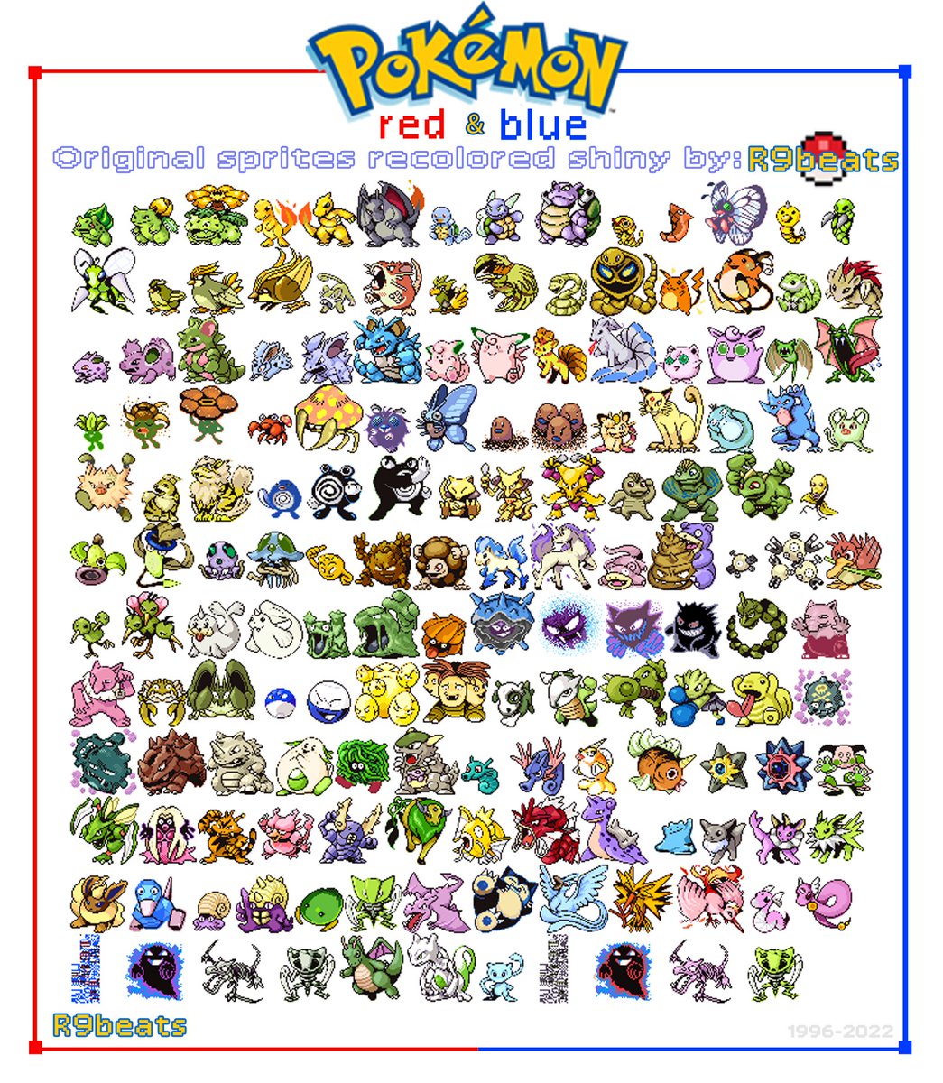 First Shiny Shiny Pokemon Sprites Gen 5