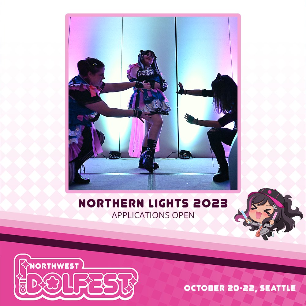 USIdolFes's tweet photo. We know it's April 1, but this is no joke! Applications for our main event, Northern Lights, are now open! If you're an original idol, cover artist, or dancer, don't hesitate to apply. https://t.co/JFxziksdol