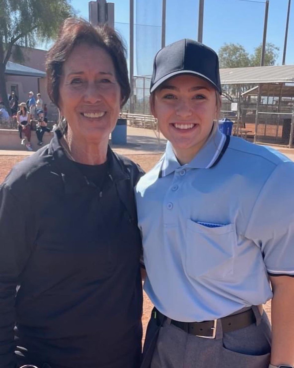 HonigsOfficial's tweet photo. Congratulations to LuLu Erkal who looked professional &amp; felt confident officiating her 1st softball game this past weekend in Arizona!We are thrilled that you chose Honig's for your equipment &amp; apparel https://t.co/FbZBBZuBFq wishes on your season, may it be positive &amp; successful https://t.co/VjxUuHbFq4