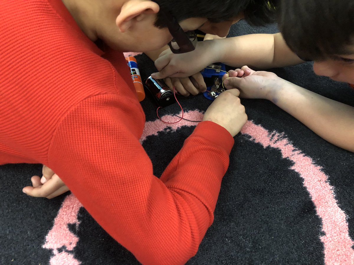 We are using our knowledge of simple circuits to make open and closed circuits.