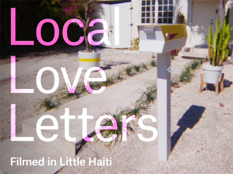 Local Love Letters Application Opens Feb. 14 Ten filmmakers will receive $5,000 each to develop a 3- to 5-minute short film using Little Haiti as the backdrop. #globalfilmdestination #miamidadefilms bddy.me/3JLGEfI @oolitearts