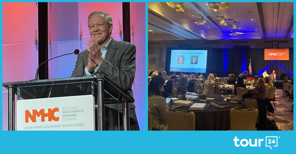 Tour24 joined 2023 @ApartmentWire's Annual Meeting for a few days of impactful sessions and meetings.
#nmhc #nmhcannualmeeting #multifamilymarketing #proptech #selfguidedtour #multifamilystrategy #futurefocus #inspiringpartnerships