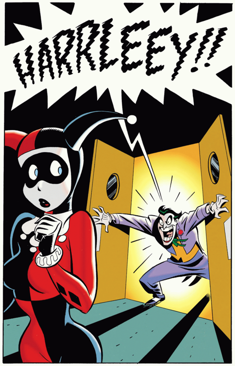 RoqueInc's tweet photo. 🗨️THE BATMAN ADVENTURES: MAD LOVE (1993)
By Bruce Timm

#OnePanel [0015]
#comics 
👇 (1/3) https://t.co/pccGfGjCIm
