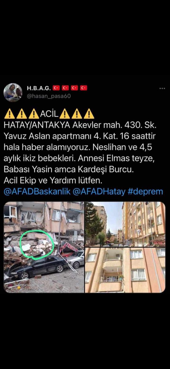 #deprem #depremdiyarbakır #depremhatay #depremadıyaman #depremgaziantep #depremadana #depremkahramanmaras #depremmalatya #depremkayseri #DEPREMOLDU #AFADhatay