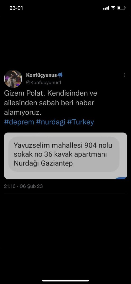 #deprem #Turkey #nurdagi #enkazaltındayım #PrayForTurkey #ENKAZALTİNDAYİM