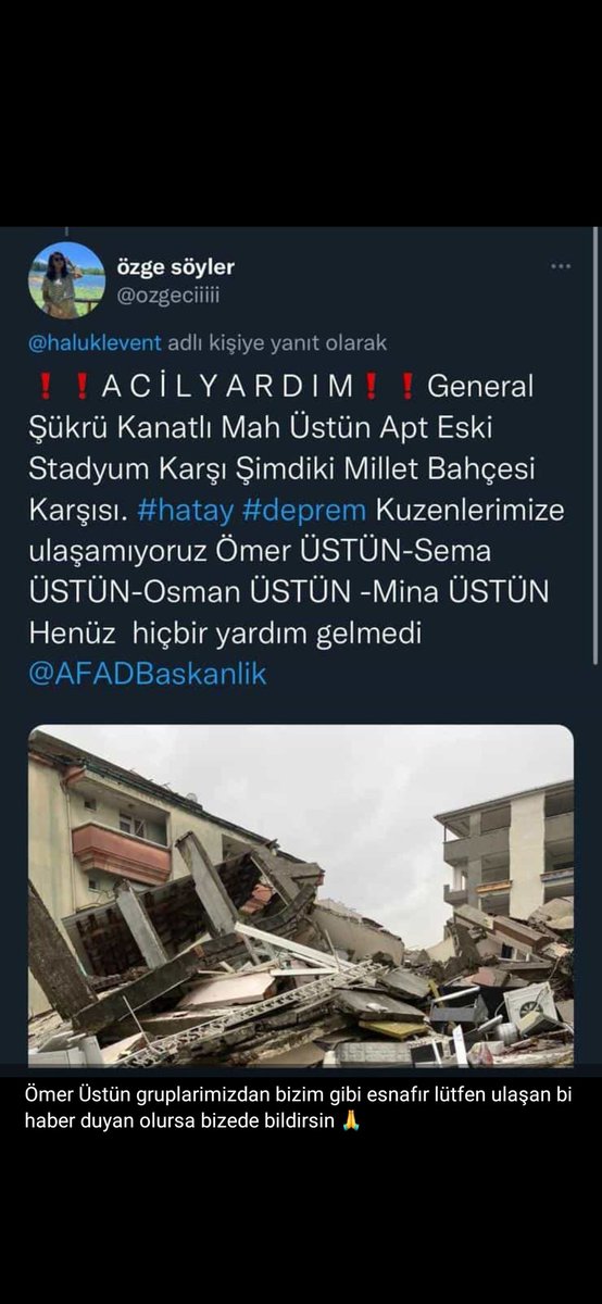 #deprem #depremdiyarbakır #depremhatay #depremadıyaman #depremgaziantep #depremadana #depremkahramanmaras #depremmalatya #depremkayseri #DEPREMOLDU