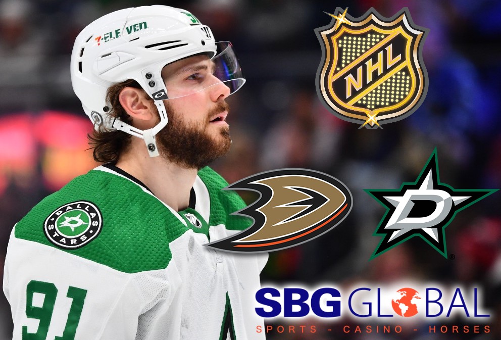 SBG Global on Twitter "The Anaheim Ducks face the Dallas Stars, with