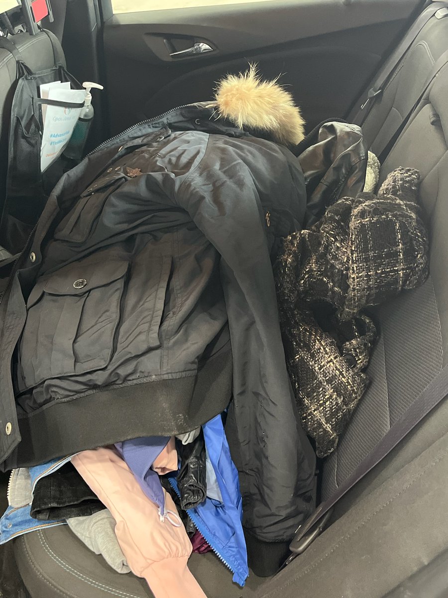 kabodhouse's tweet photo. Received the last batch of coat donations from @Parsec_Inc. We're giving them away this Friday, February 10th, 11 am - 2 pm at the Harvey Transportation Center. Thank you, @onewarmcoat, for connecting us with caring coat drive partners. #WeAreThankful #OneWarmCoat #SharingWarmth https://t.co/Z5ZL0dYFJn