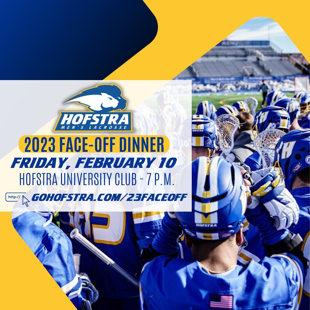 Hofstra Men's Lacrosse on Twitter "This Friday! Our annual Hofstra