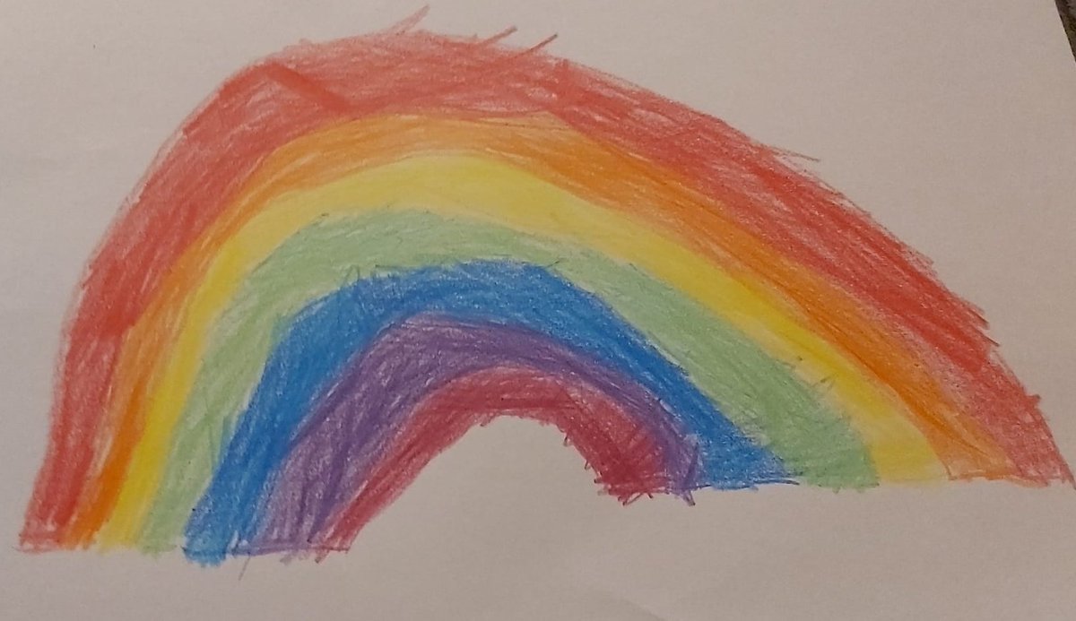 My wonderful children's attempts at the best rainbow #HomeTasking for #CMHWTasking @TaskmasterEdu 🌈
