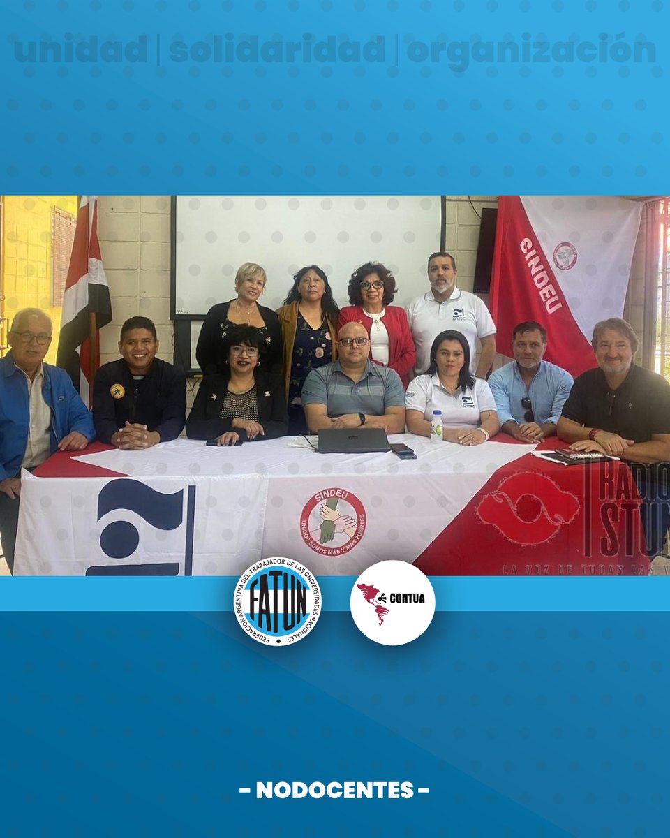 fatunoficial's tweet photo. Comienza la “Misión a Costa Rica" de la Confederación de las/os Trabajadoras/es de las Universidades de las Américas (CONTUA).
#contua #fatun #misioncostarica #costarica #nodocentes #merkisconduccion #waltermerkis https://t.co/Lpq8XOgl5U