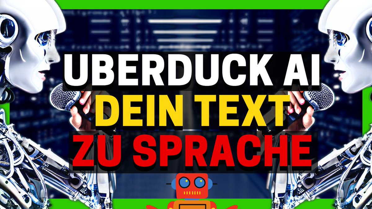 Intellimuse's tweet image. Wow, das ist unglaublich! 😱 Der AI Voice Generator erzeugt perfekte..... youtu.be/AVE7eNQpr5U #AIVoice #textToSpeech #UberduckAI #AI #KI
