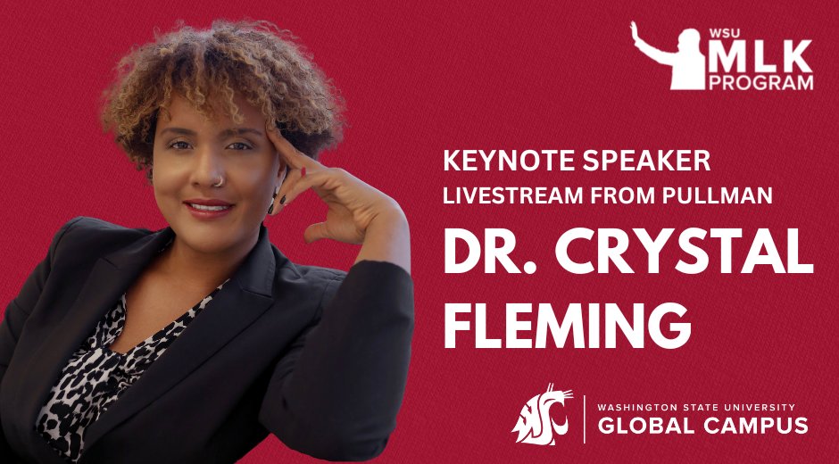WSU Everett on Twitter "Evercougs! Join Dr. Crystal Fleming in her
